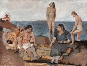 FAUSTO PIRANDELLO Donne al bagno, 1930-31 Olio su tavola, 61x81 cm € 221.875 Record mondiale per l’autore