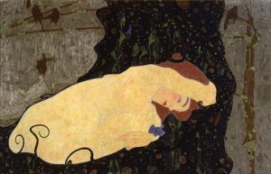 Egon Schiele, Danae, 1909