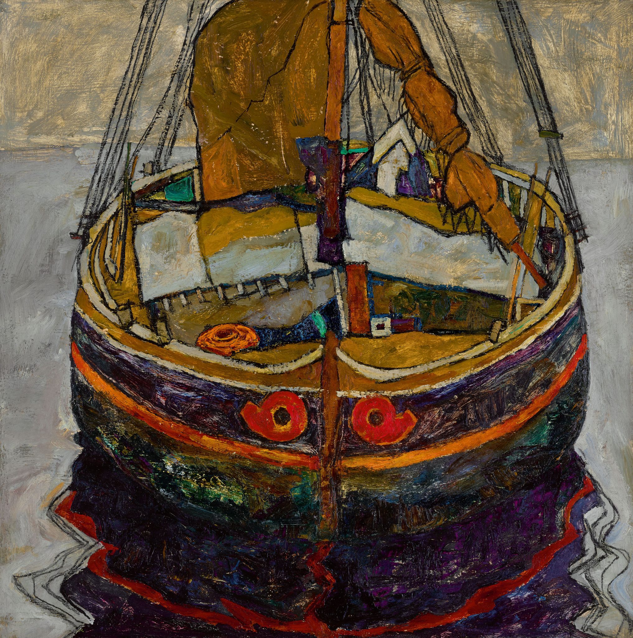 “Barca da pesca a Trieste” di Schiele in asta da Sotheby’s a 6-8 milioni £
