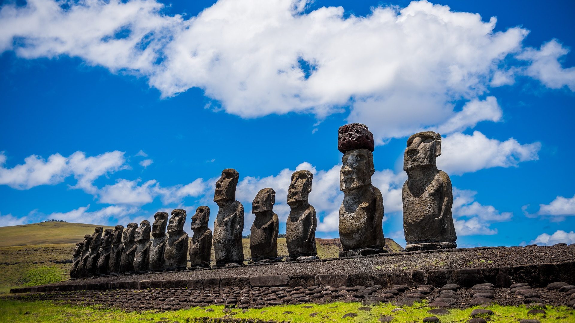 I moai dell'Isola di Pasqua