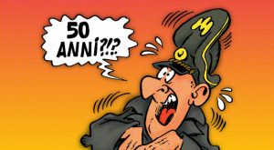 La celebrazione dei 50 anni delle Sturmtruppen di Bonvicini.