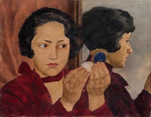 Lotte Laserstein - Ragazza russa con portacipria, 1928 Städel Museum, Frankfurt am Main Photo Städel Museum – ARTOTHEK