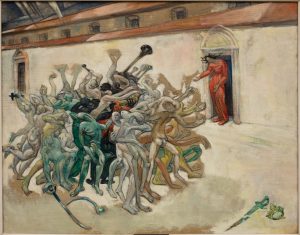 Mary Swanzy - The Mélée, 1931 Private Collection