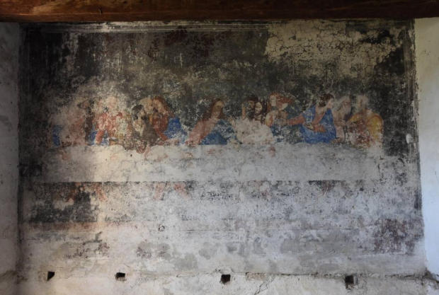 Copia dell’Ultima Cena di Leonardo ritrovata in un convento abbandonato in Calabria