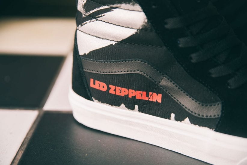 Le sneakers Vans griffate Led Zeppelin