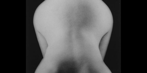 Lee Miller, Nude Bent Forward, 1930. ©Lee Miller Archives, England