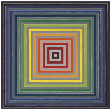 Post-War and Contemporary Art Evening Sale, New York, 15 May 2019, Frank Stella, Lettre sur les aveugles I, acrylic on canvas, 1974