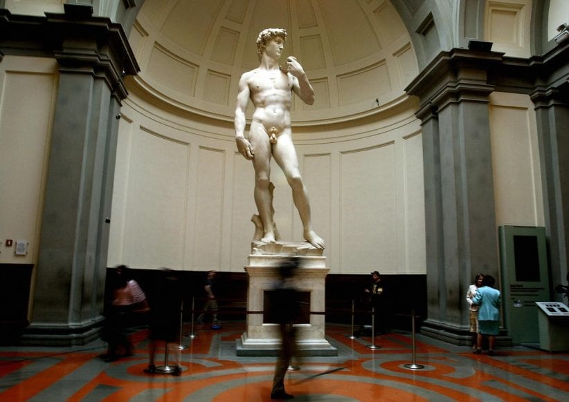 Il David di Michelangelo, chiuso causa Green pass