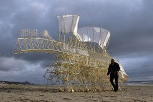 Theo Jansen, Dream Beasts, Museo Leonardo da Vinci 2019