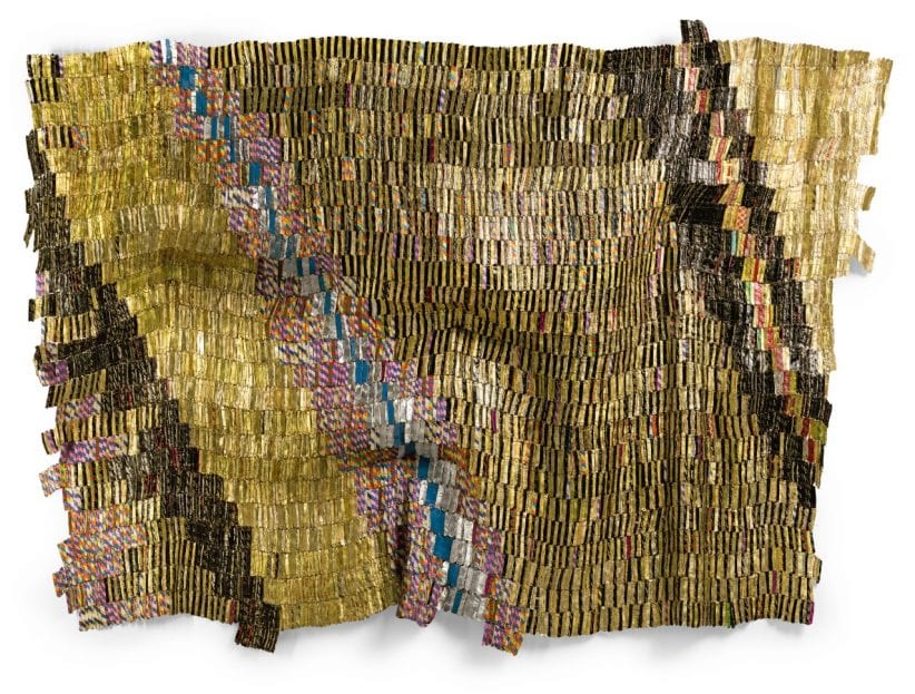 El Anatsui GHANAIAN ZEBRA CROSSING 2 Estimate 550,000 — 750,000 GBP