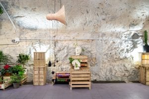 Installation view of Marco Giordano “Suono Nudo” at Tarsia, Naples 2019. Photo: Danilo Donzell
