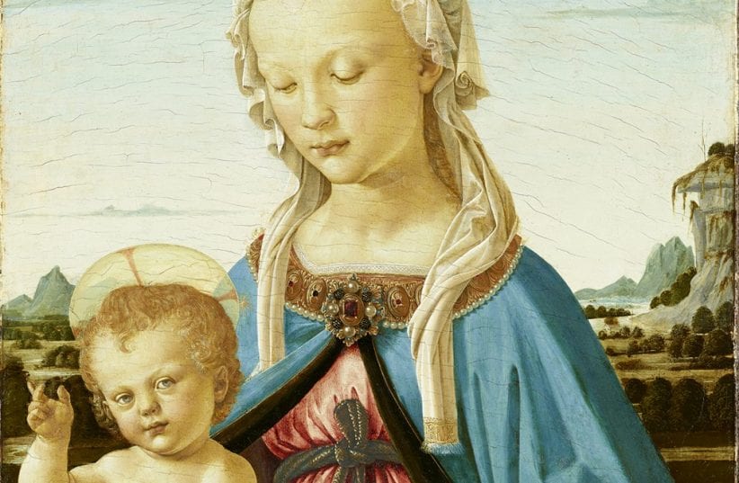 Andrea del Verrocchio, Madonna col Bambino, 1470 circa, Berlino, Gemäldegalerie, ©Staatliche Museen zu Berlin, Gemäldegalerie (particolare)