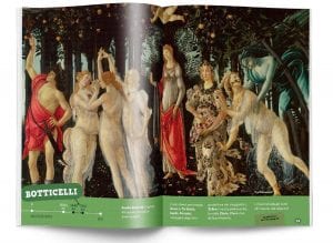 album di figurine dedicato all'arte