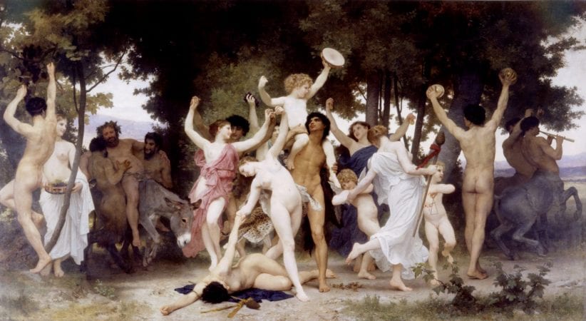 William-Adolphe Bouguereau’s, La Jeunesse de Bacchus