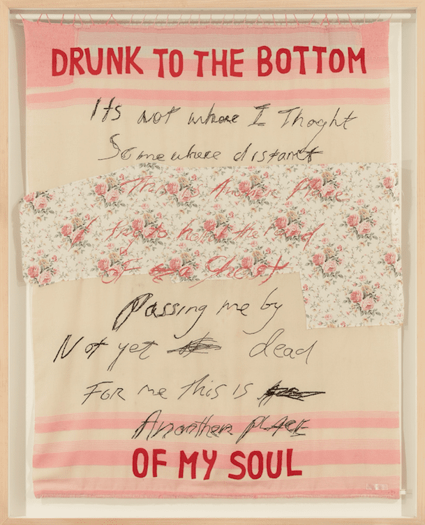 The George Michael Collection. TRACEY EMIN (B. 1963) Drunk to the Bottom of my Soul”