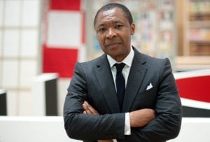 Okwui Enwezor Portrait by Andreas Gebert