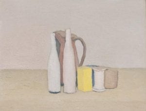 Thinking Italian MilanGIORGIO MORANDI (1890-1964) Natura morta Oil on canvas, 40x52cm Executed in 1952 Estimate: €700,000–1,000,000