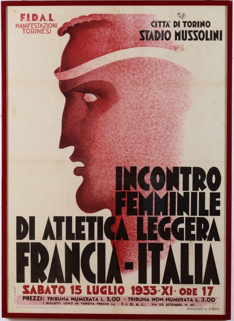 Franco Garelli, 1933, Incontro femminile di atletica leggera, € 2.200.