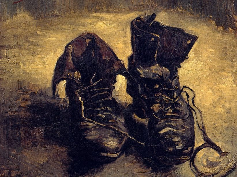 Vincent Van Gogh, Scarpe