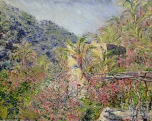 “Vallée de Sasso, effet de soleil”, 1884 - Paris, Musée Marmottan Monet. Legs de Michel Monet, 1966 © Musée Marmottan Monet, Paris / Bridgeman Images