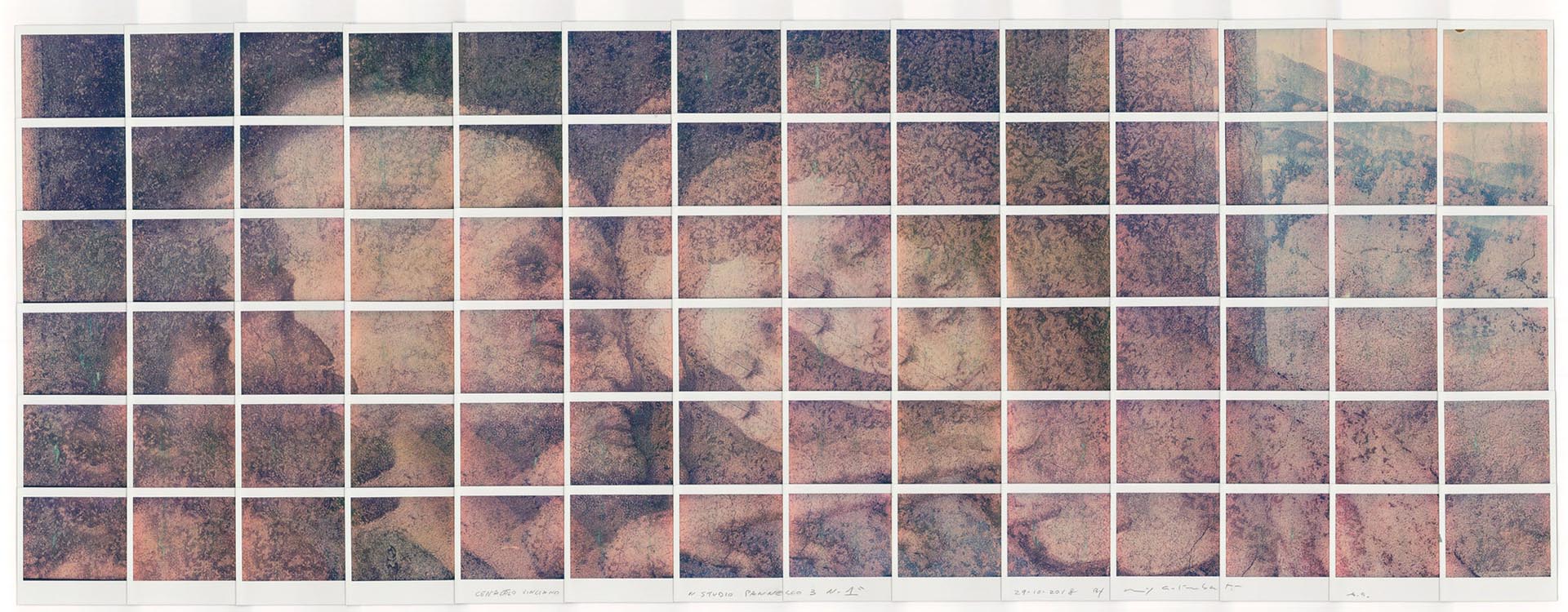 Il cenacolo vinciano nei mosaici di polaroid di Maurizio Galimberti