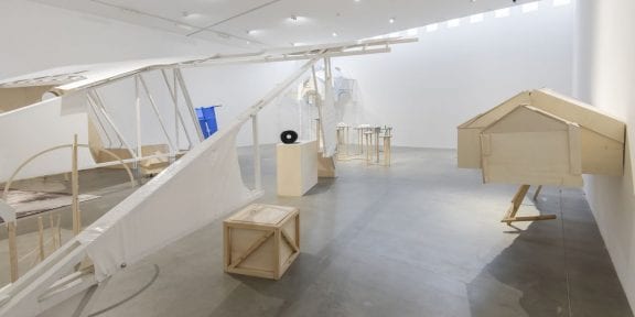 Ludovica Carbotta. Monowe. Exhibition view at Fondazione Sandretto Re Rebaudengo, Torino 2019. Photo credits Giorgio Perottino