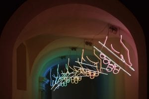 Patrick Tuttofuoco, The Relay, 2019 Installation view (Foto Michele Alberto Sereni)