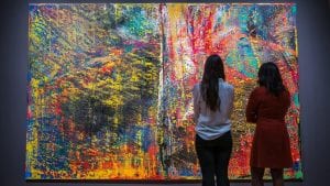 Un'opera di Gerhard Richter