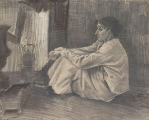 Vincent van Gogh, Ritratto di Sien Hoornik