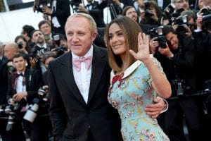 Salma Hayek e Francois-Henri Pinault (Photo by Stephane Cardinale - Corbis/Corbis via Getty Images)