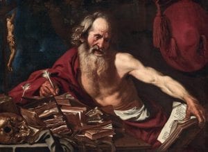 oost Van de Hamme (Bruxelles c. 1630 - c.1657) San Girolamo, olio su tela, 85 x 118 cm, prezzo realizzato € 320.200 RECORD MONDIALE