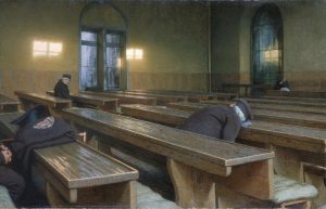 Giorno di festa (Pio Trivulzio), olio su tela. Opera di Angelo Morbelli conservata nel MusÈe d'Orsay a Parigi