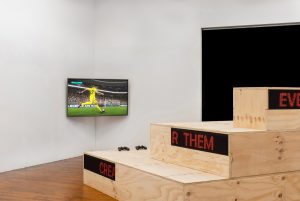 Exhibition view, Emozioni Mondiali, The Cool Couple, 2019, MLZ Art Dep, Trieste, Courtesy The Cool Couple and MLZ Art Dep