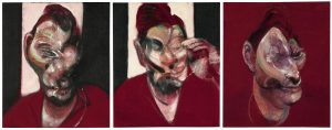 Francis Bacon, Three Studies for a portrait of Lucian Freud, 1965