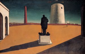 Giorgio de Chirico, L’enigma di una giornata, 1914, Museu de Arte Contemporânea da Universidade de São Paulo, Brazil © G. de Chirico by SIAE 2019