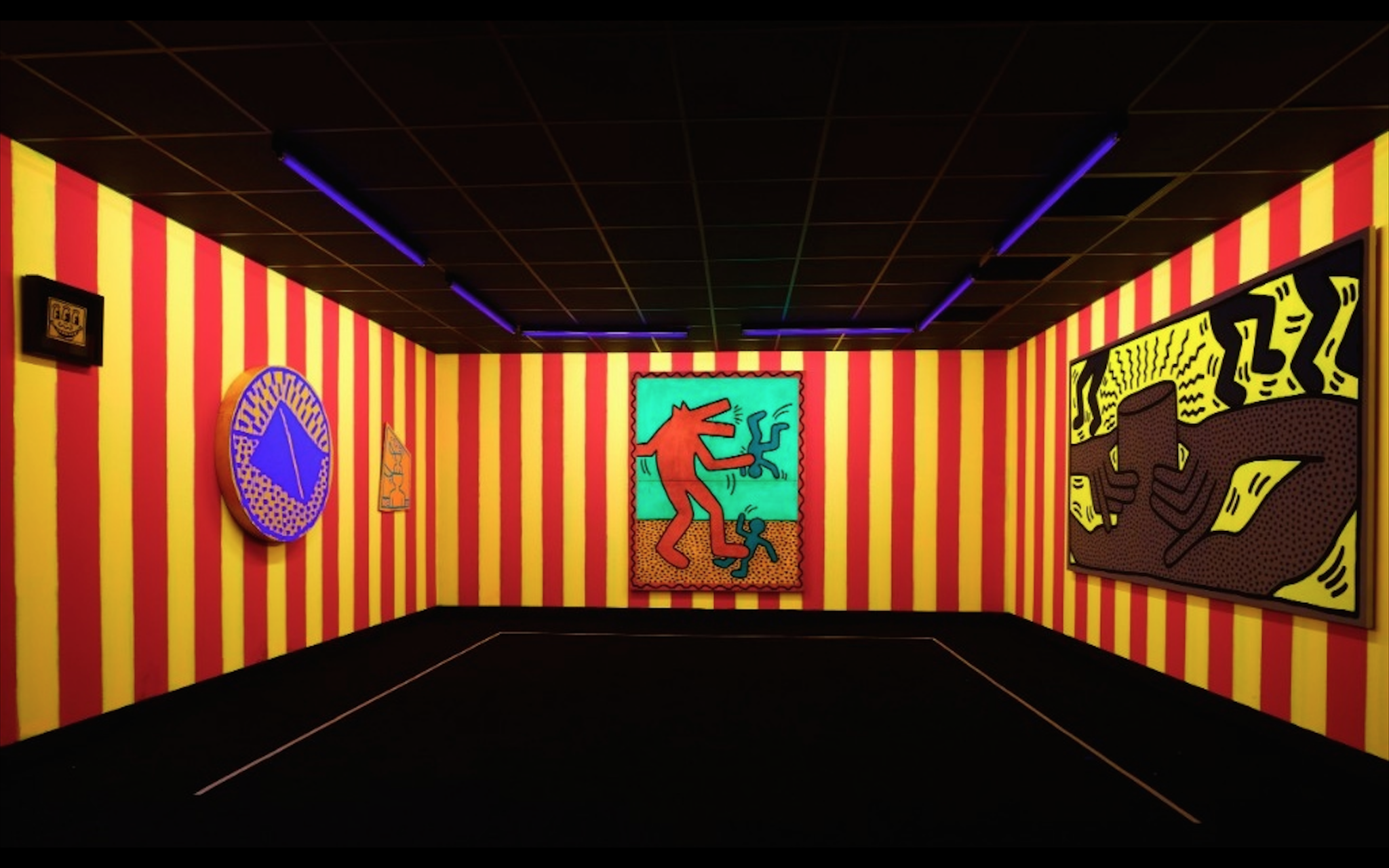 Volete vedere la grande mostra di Keith Haring alla Tate Liverpool? Ecco foto e video