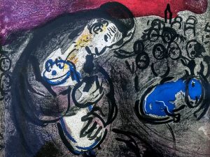 Litografia - Il pianto di Geremia