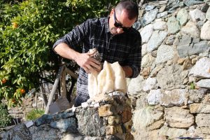 Salvatore Arancio work in progress Casa Museo Jorn 2019_Ph Jacopo Fanciulli