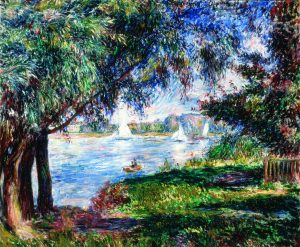 Pierre-Auguste Renoir Bougival , 1888 Olio su tela, 54x65 cm Collezione Pérez Simón, Messico