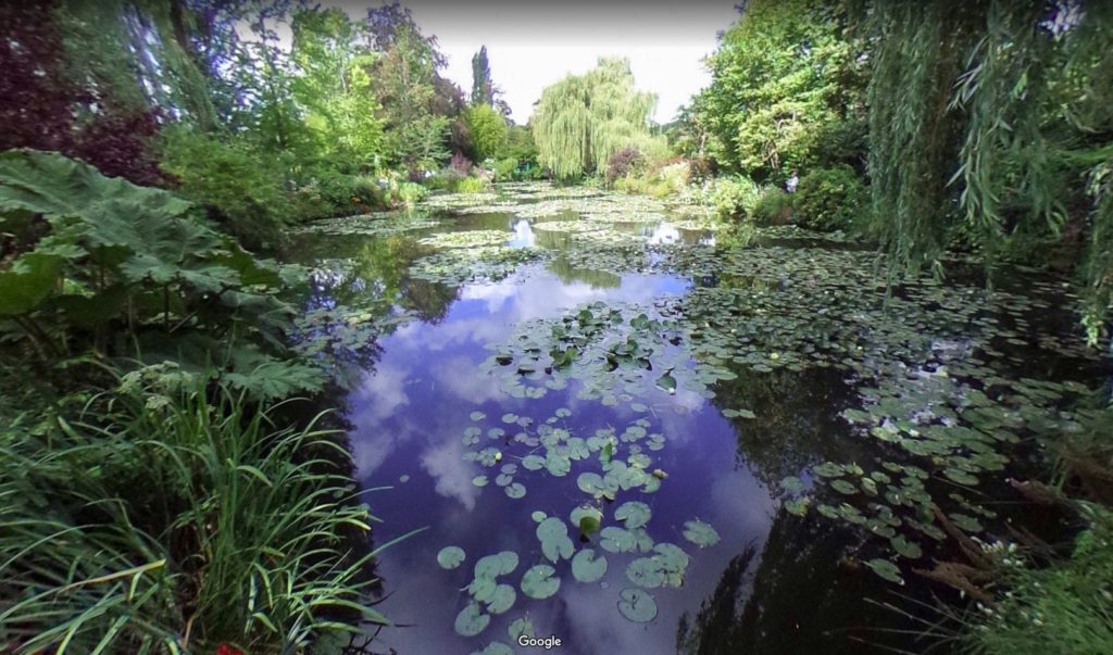 “Visitare” i giardini Giverny di Monet dal tuo divano? Ora si può grazie alla tecnologia
