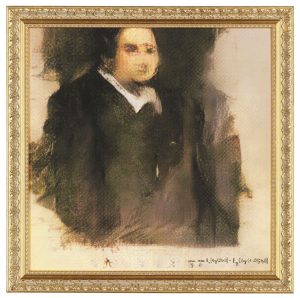 Portrait of Edmond Belamy, 2018, creato dall'algoritmo GAN (Generative Adversarial Network). Venduto per $432,500 il 25 Ottobre 2018 presso Christie’s New York. Immagine © Obvious.