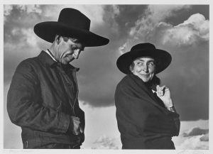Georgia O'Keeffe and Orville Cox, 1937Photography by Ansel Adams, Courtesy of The Georgia O'Keeffe Foundation, © The Ansel Adams Publishing Rights Trust