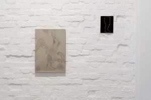 Panoramica mostra Tra un atto e l'altro di Beatrice Meoni, galleria Cardelli & Fontana