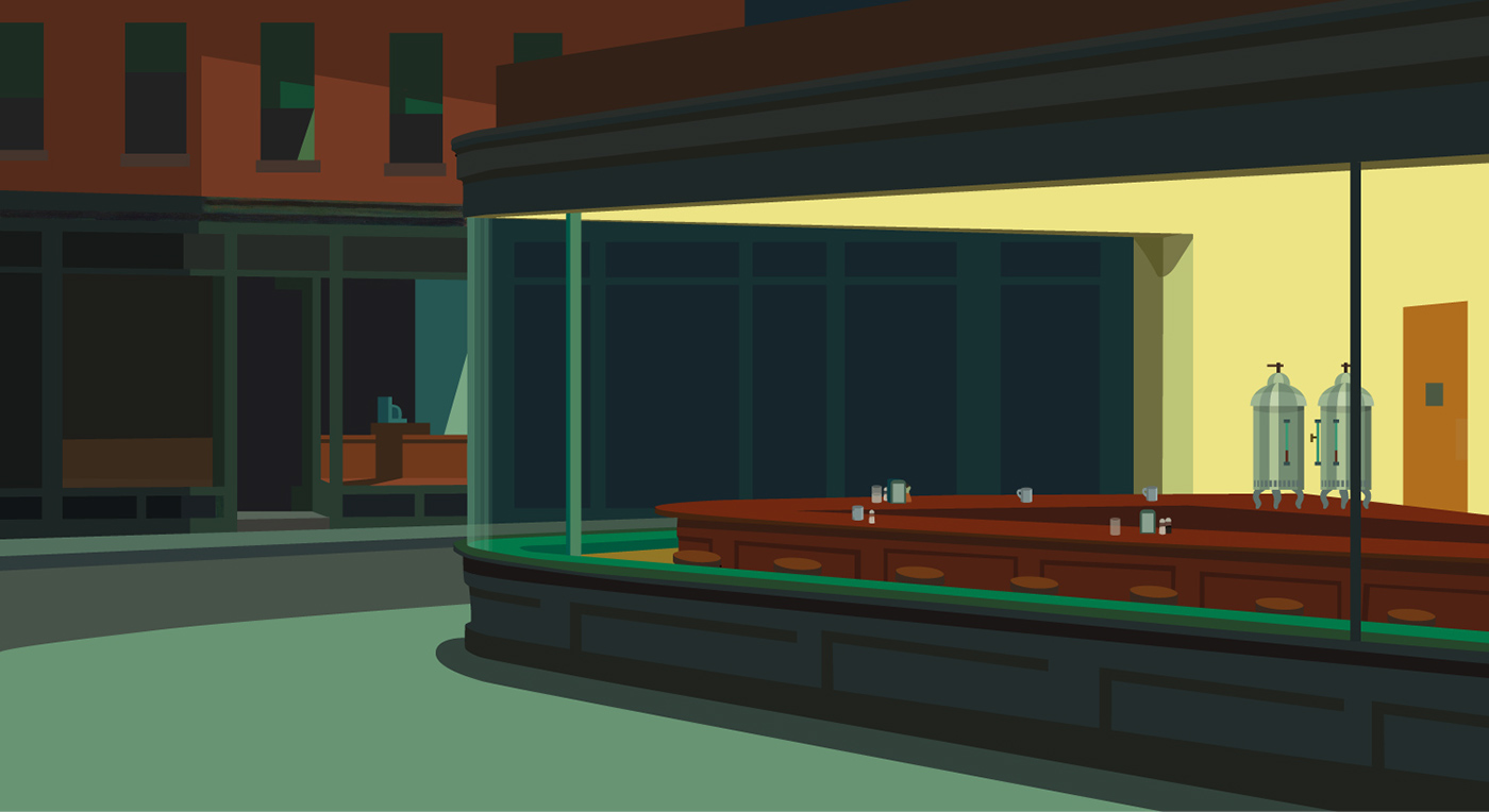 La lunga notte di Edward Hopper. Come da un blackout nacque Nighthawks