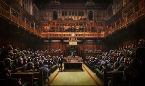 Bansky, Devolved Parliament, 2009