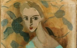 Helene Schjerfbeck, Girl from Eydtkuhne II, 1927. Finnish National Gallery - Ateneum Art Museum. Photo Hannu Aaltonen (particolare)