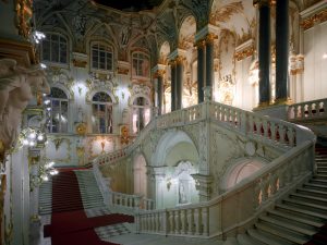 Scalone d' onore della Galleria Superiore Palazzo d'Inverno