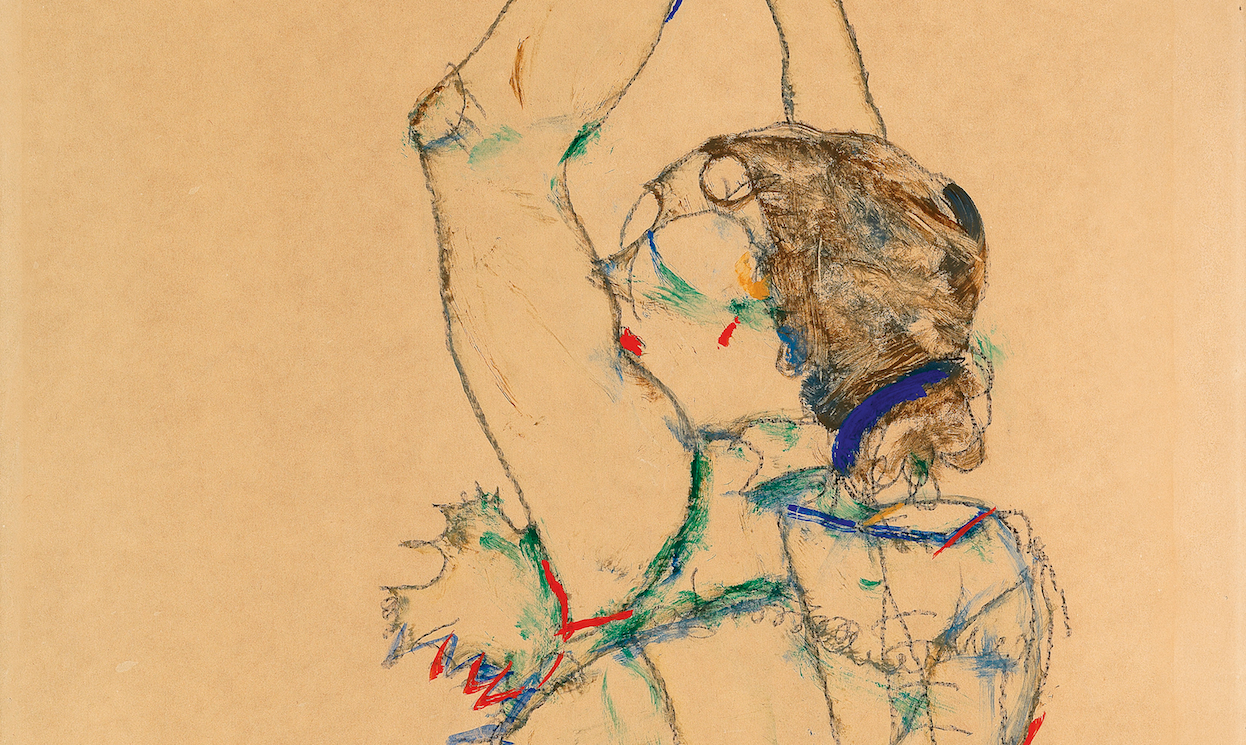 Egon Schiele torna all’asta a Vienna. Da Dorotheum una gouache stima fino a 1,6 milioni €