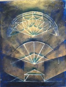 Corrado Veneziano, Progetto per luminarie per feste di paese, 2019