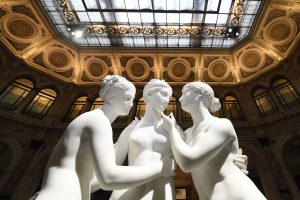 Canova | Thorvaldsen. La nascita della scultura moderna, Gallerie d'Italia, Milano. Bertel Thorvaldsen, Le tre Grazie